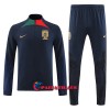 Portugali Quarter Zip Training Huppari 2022 Musta - Miesten